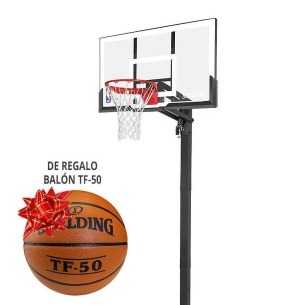 Canasta Spalding NBA Gold In-Ground + Balón TF-50 Regalo